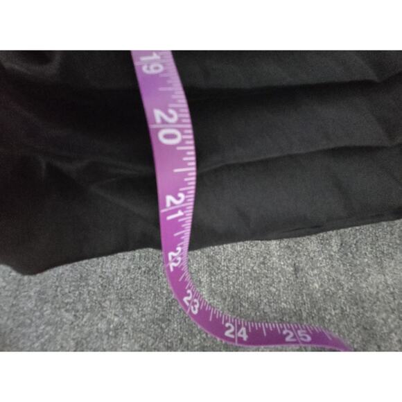 Tadashi Soji Stretch Taffeta Rouched Evening Cocktail Black Brooch Blouse Sz 8 - Picture 11 of 13